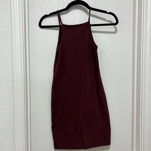 American Apparel Maroon Bodycon